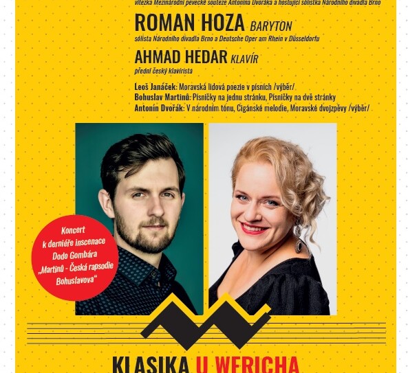 Červencový koncert v divadle v rámci Ozvěn cyklu Klasika u Wericha