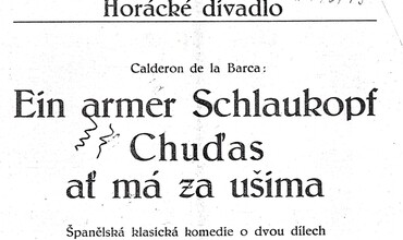 Chuďas ať má za ušima