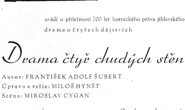 Drama čtyř chudých stěn
