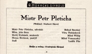 Mistr Petr Pleticha