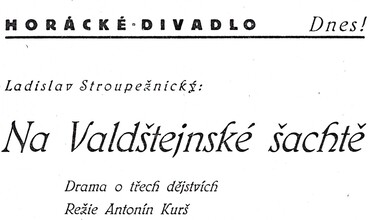 Na Valdštejnské šachtě
