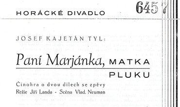 Paní Marjánka, matka pluku